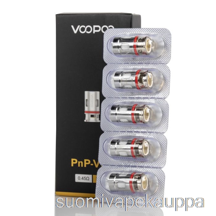 Vape Nesteet Voopoo Pnp Vaihtokelat 0,45 Ohm Pnp-vm3 Mesh Kelat